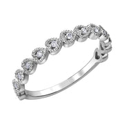 White Gold Diamond Band