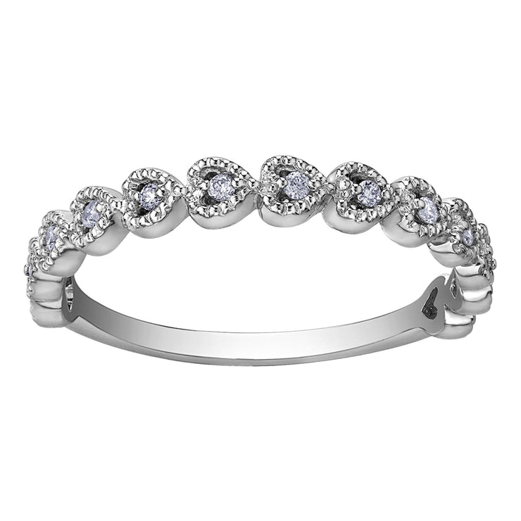 White Gold Diamond Band