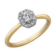 Yellow Gold Diamond Ring