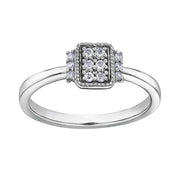 White Gold Diamond Ring