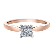 Rose Gold Diamond Ring