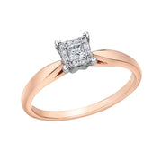 Rose Gold Diamond Ring