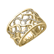 Yellow Gold Diamond Ring