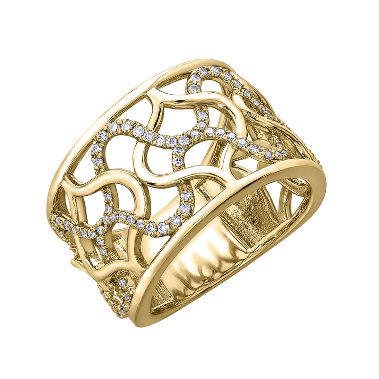 Yellow Gold Diamond Ring