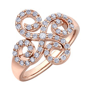 Rose Gold Diamond Ring