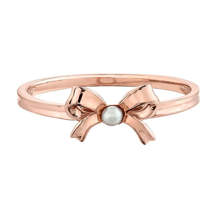 Rose Gold Bow Ring