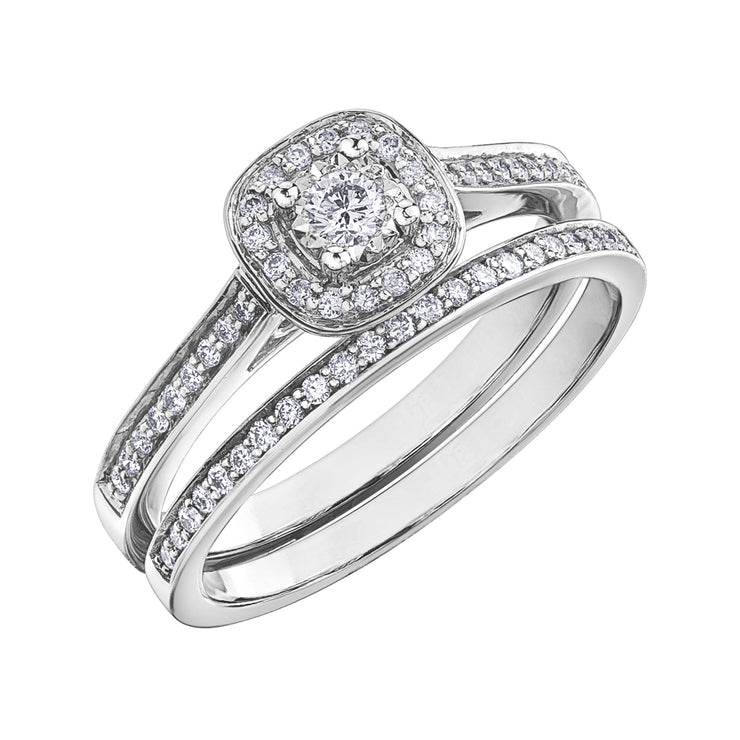 White Gold Diamond Ring