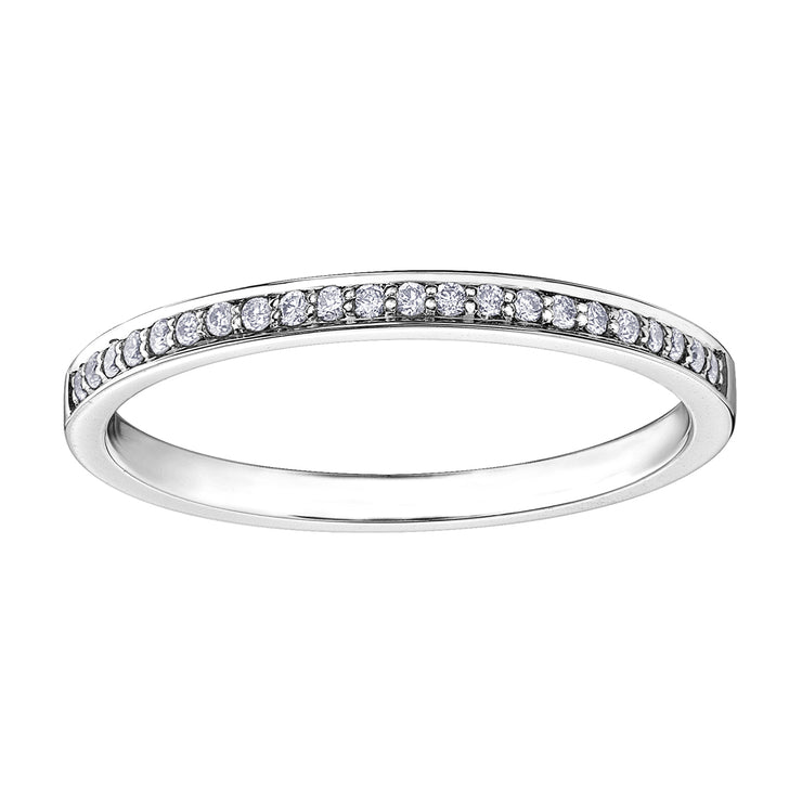 White Gold Diamond Band