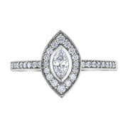 White Gold Diamond Ring