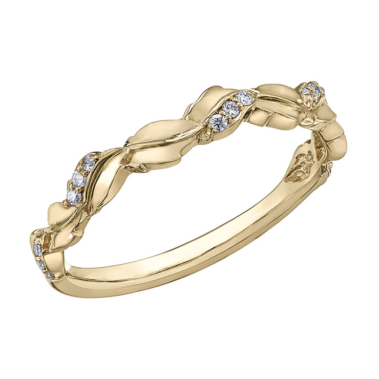 Yellow Gold Diamond Band