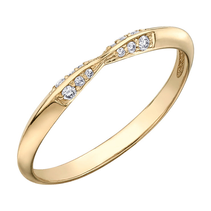 Yellow Gold Diamond Ring