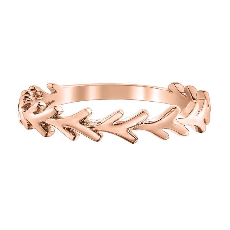 Rose Or Yellow Gold Band