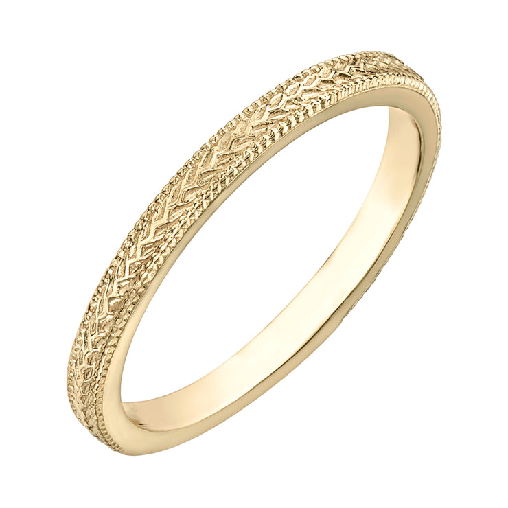 Yellow Gold Band