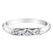 White Gold Diamond Band