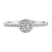 White Gold Diamond Ring