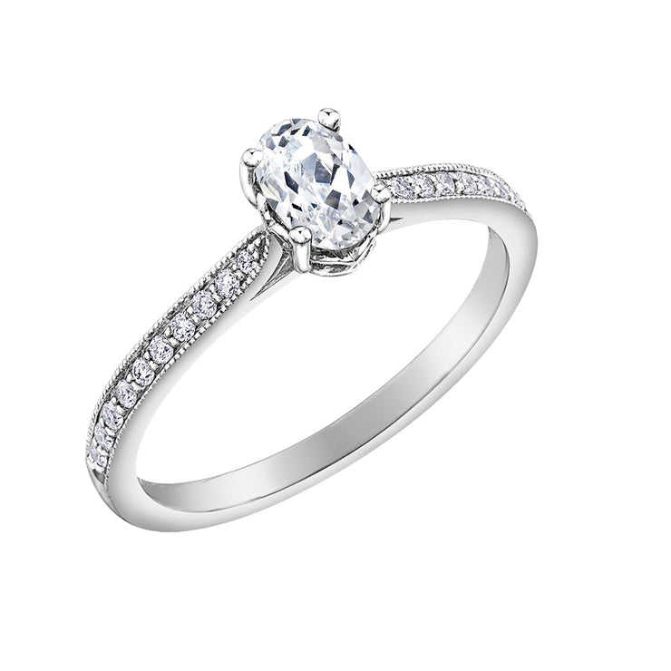 White Gold Diamond Ring