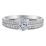 White Gold Diamond Ring