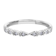 White gold Diamond Band