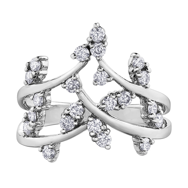 White Gold Diamond Ring