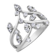 White Gold Diamond Ring