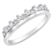 White Gold Diamond Band