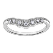 White Gold Diamond Band