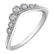 White Gold Diamond Band