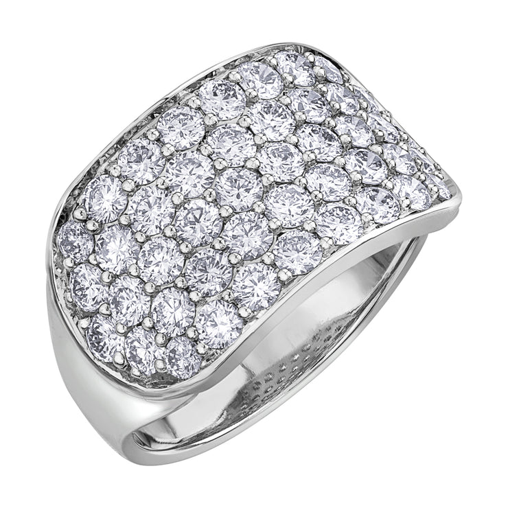 White Gold Diamond Ring