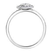 White Gold Diamond Ring