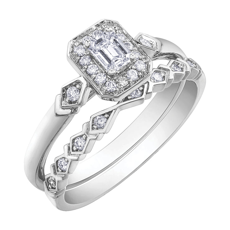 White gold Diamond Band