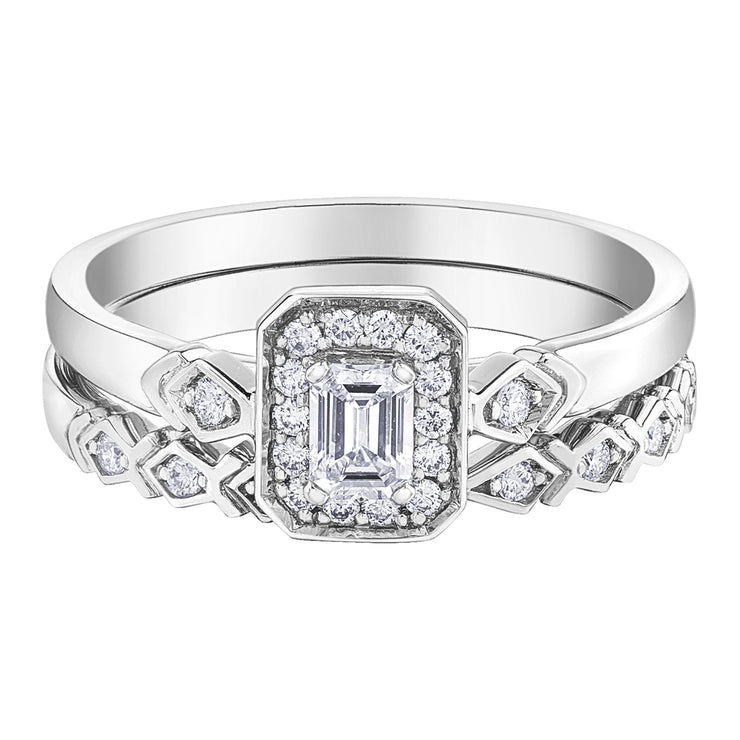 White gold Diamond Band