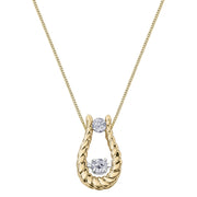 Yellow Gold Diamond Necklace