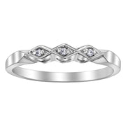 White Gold Diamond Band