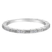 White Gold Diamond Band