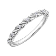 White Gold Diamond Band