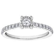 White Gold Diamond Ring