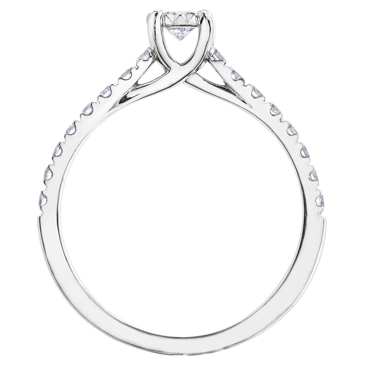 White Gold Diamond Ring