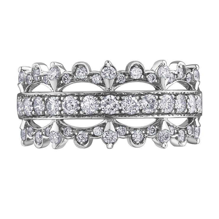 White Gold Diamond Ring