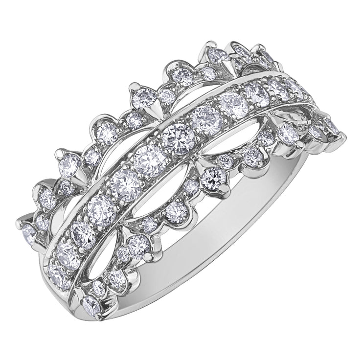 White Gold Diamond Ring