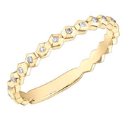 Yellow Gold Diamond Band