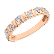 Rose Gold Diamond Ring