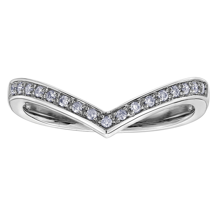 White Gold Diamond Band