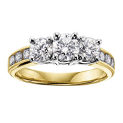 Yellow Gold Diamond Ring