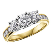 Yellow Gold Diamond Ring