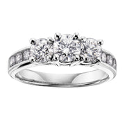 White Gold Diamond Ring