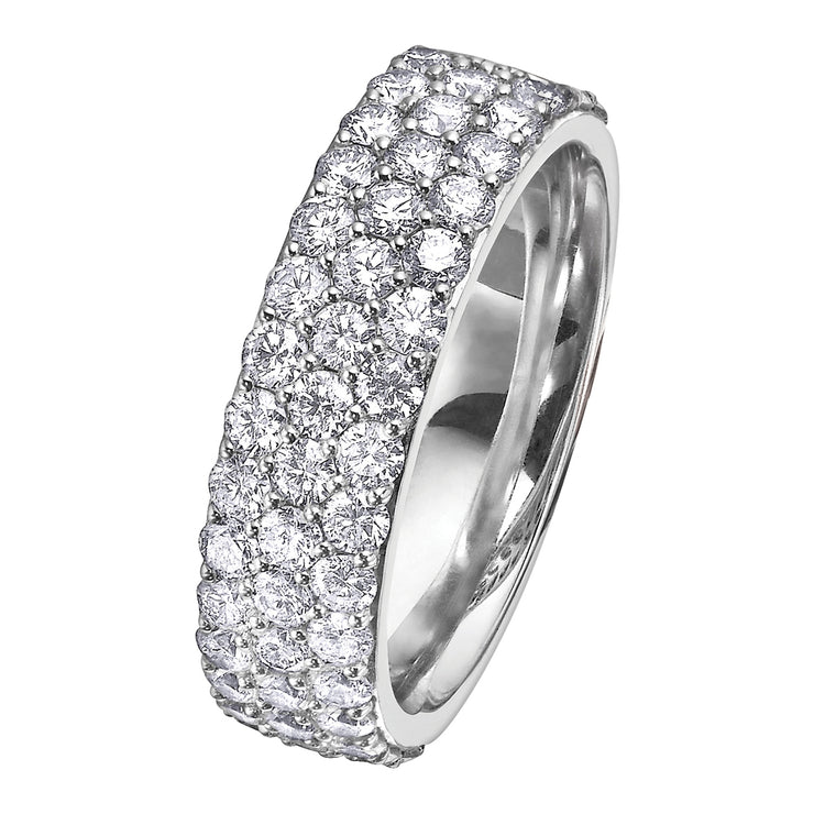 White Gold Diamond Band