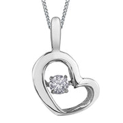 White Gold Diamond Pendant