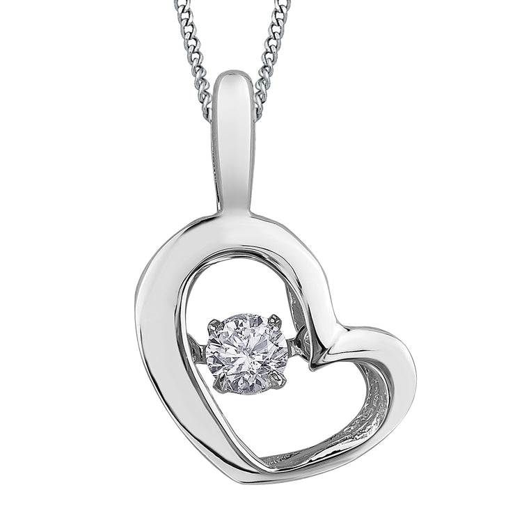 White Gold Diamond Pendant