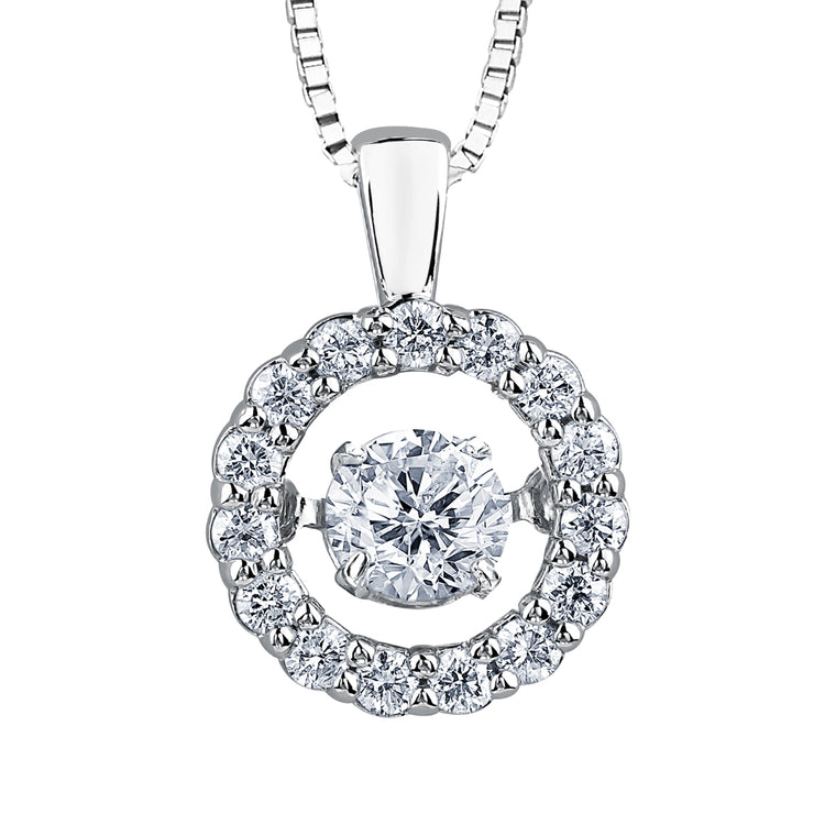 White Gold Diamond Necklace