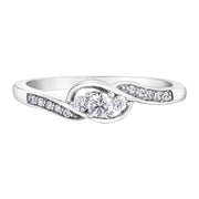 White Gold Diamond Ring